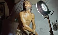 La Imagen campanariense de Jesús Cautivo ya se encuentra en Valle de la Serena para ser restaurada