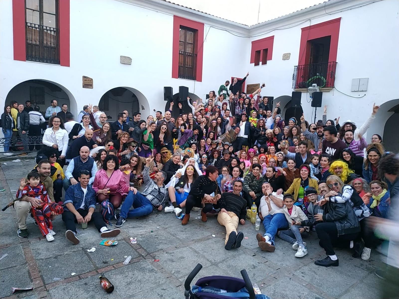 Diversión y tradición el domingo de carnaval