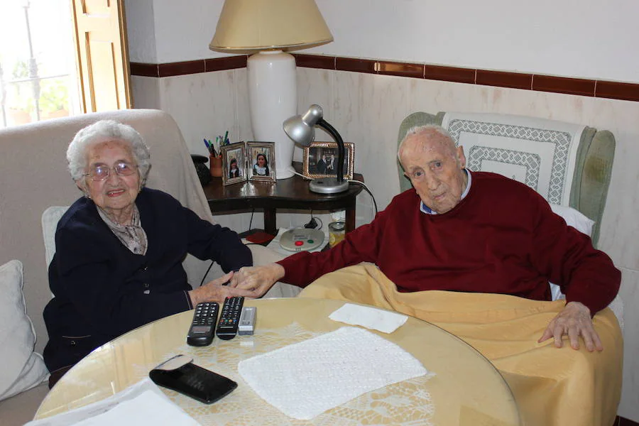 Gabina y Augusto: 70 años de matrimonio