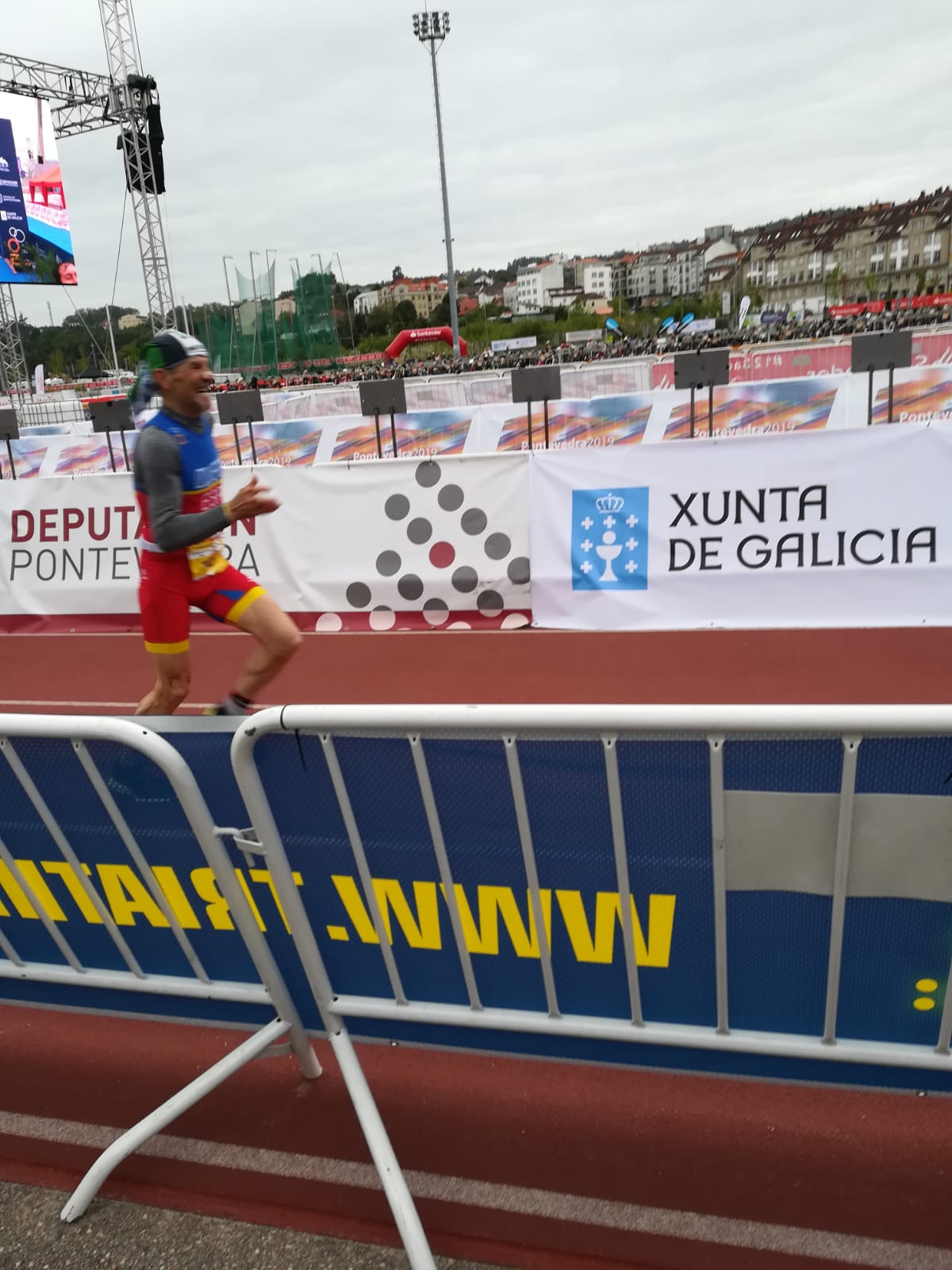 El veterano Juan Vicente Izquierdo, el quinto en el Campeonato del Mundo de duatlón
