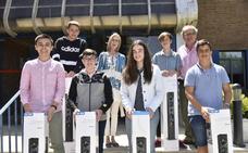 Un grupo de alumnos del IESO Vía de la Plata de Casar, tercero en el concurso de periodismo escolar de HOY