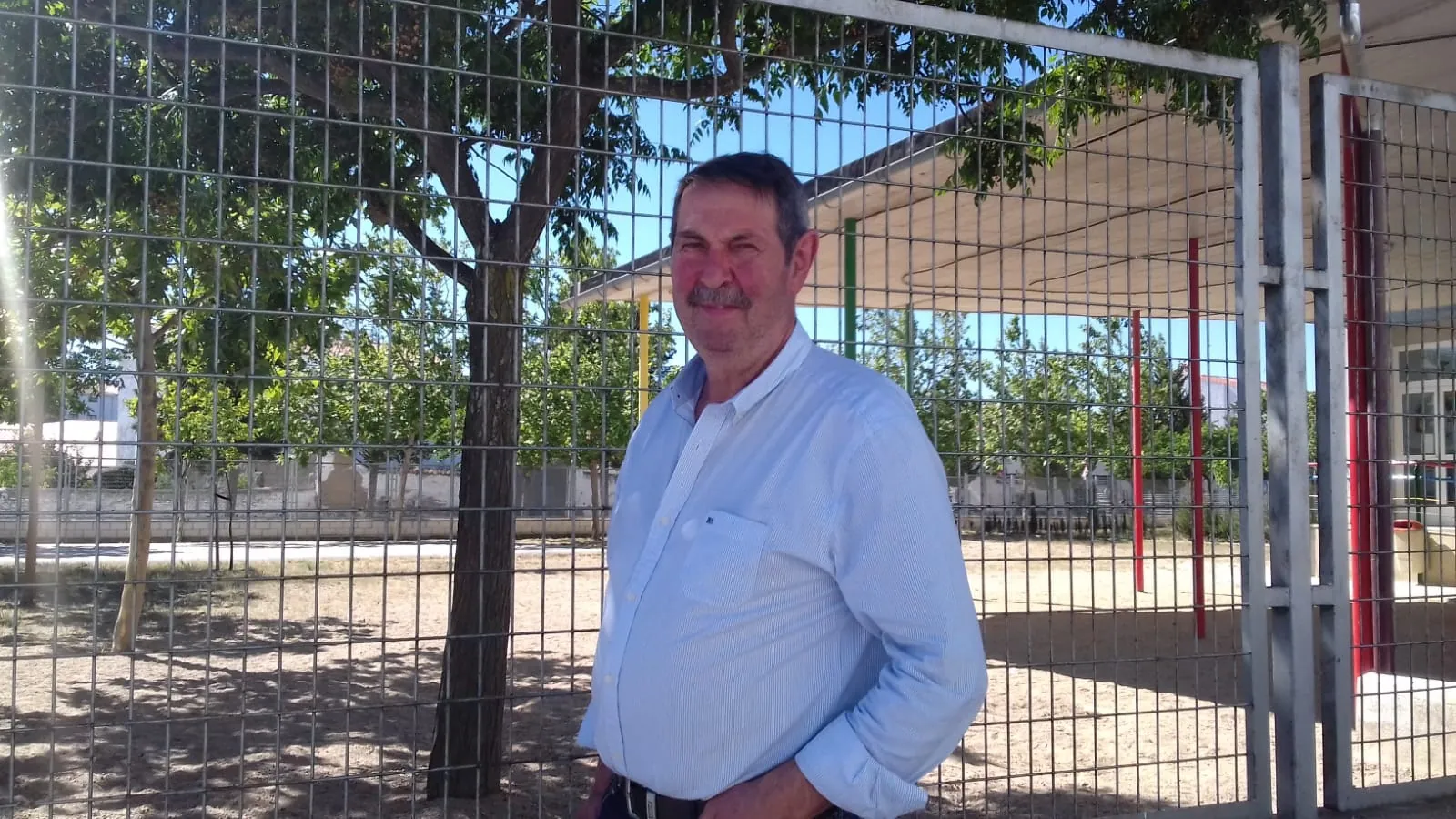 Pablo Sánchez, el casareño que peregrina con los presos desde Huelva hasta El Rocío