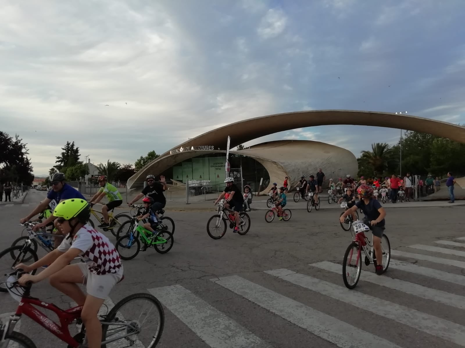Casi 200 inscritos forman parte del Día de la Bicicleta