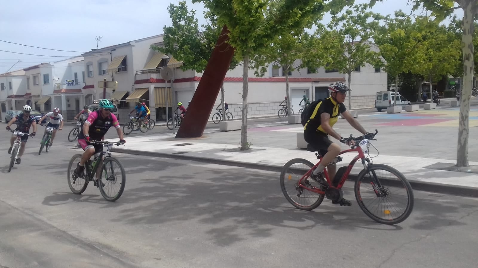 111 ciclistas participan en la III Ruta BTT de Casar de Cáceres