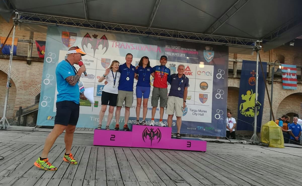 Juan Vicente Izquierdo, medalla de oro en el Campeonato de Europa de duatlón de carretera