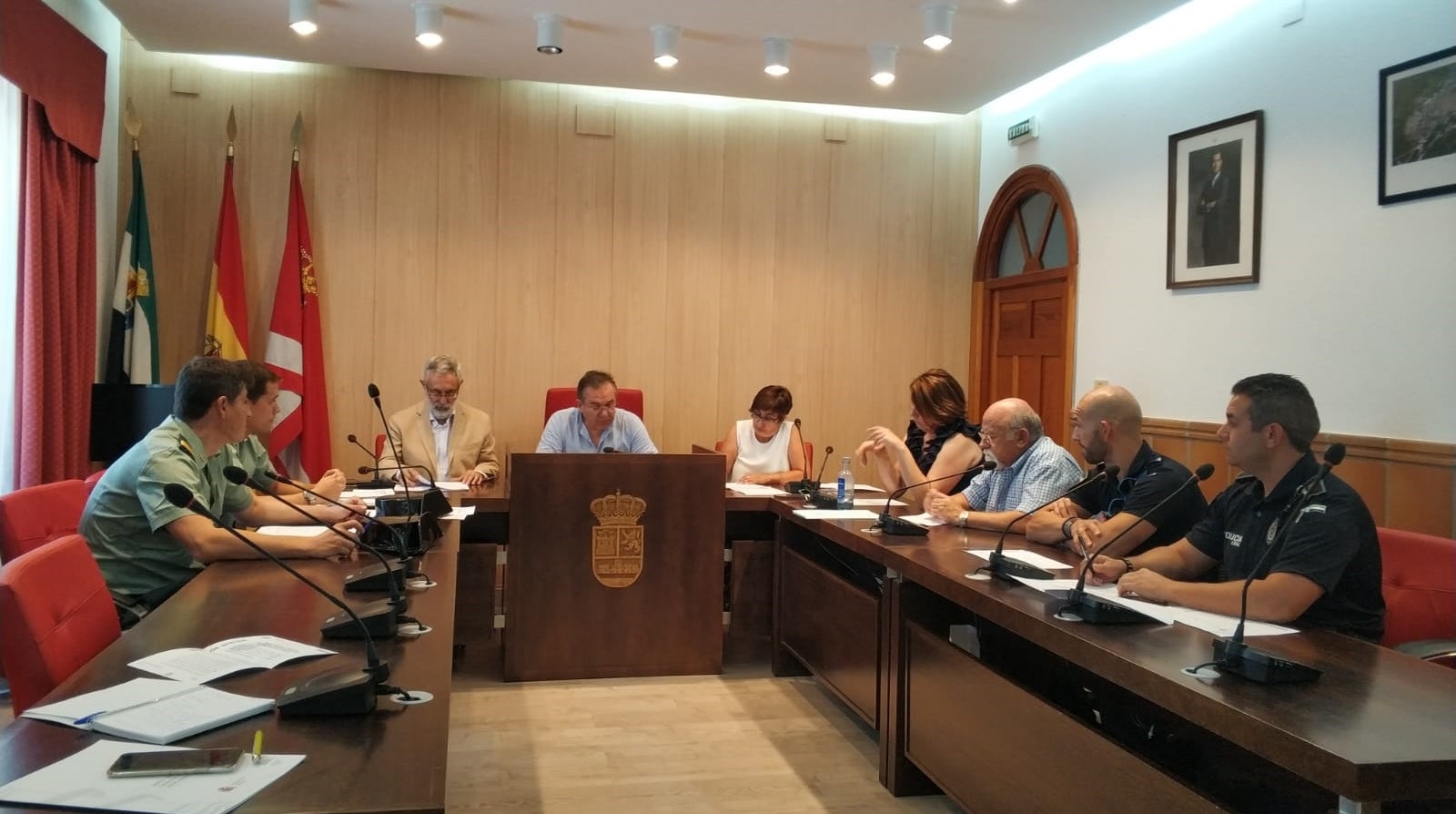 Organizan el dispositivo de seguridad para las Fiestas del Ramo