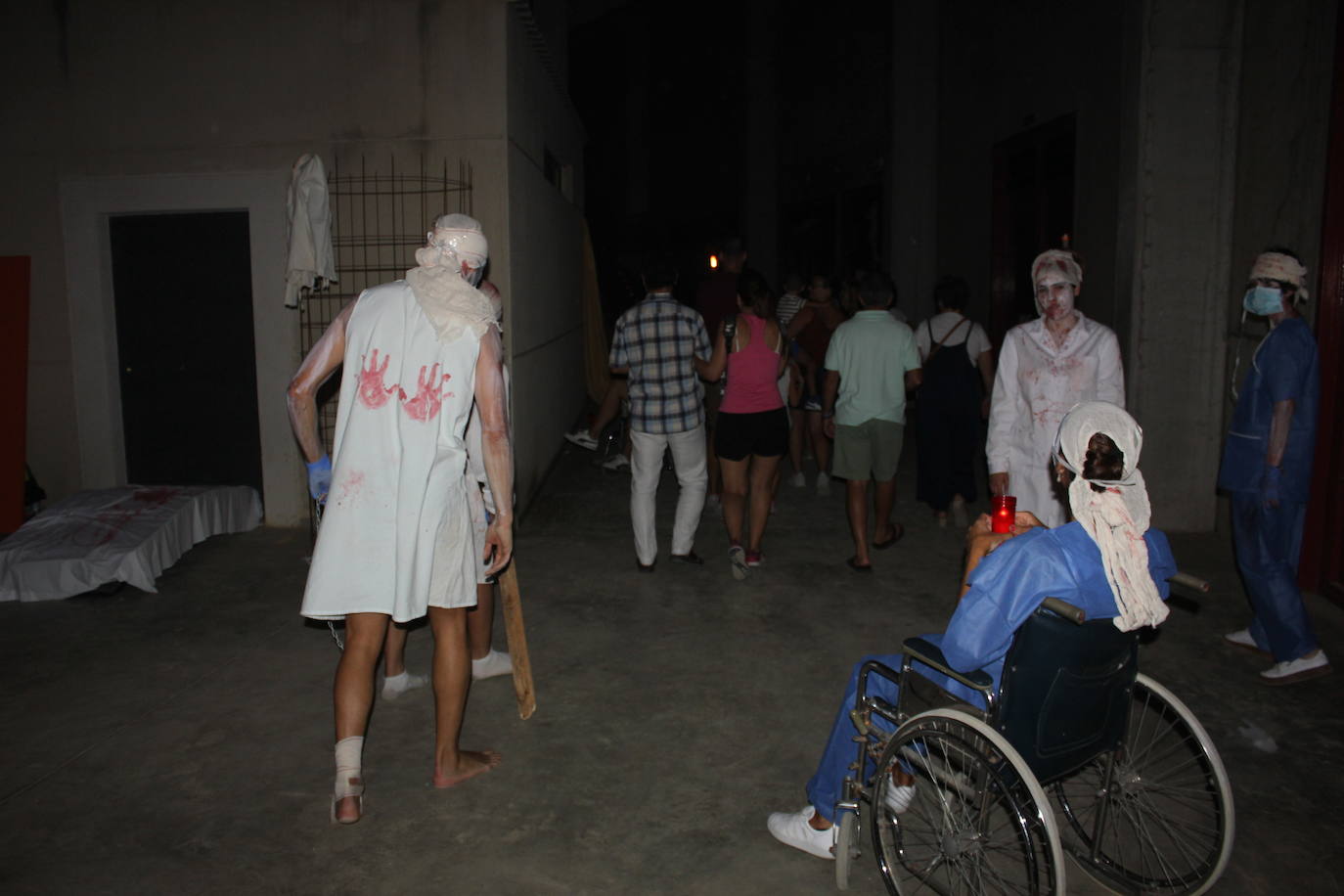 Unas 500 personas asisten a la 'Noche del terror' a favor de ACNUR