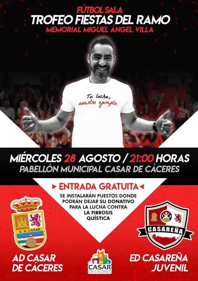El Trofeo de fútbol sala del Ramo se llamará 'Memorial Miguel Ángel Villa'