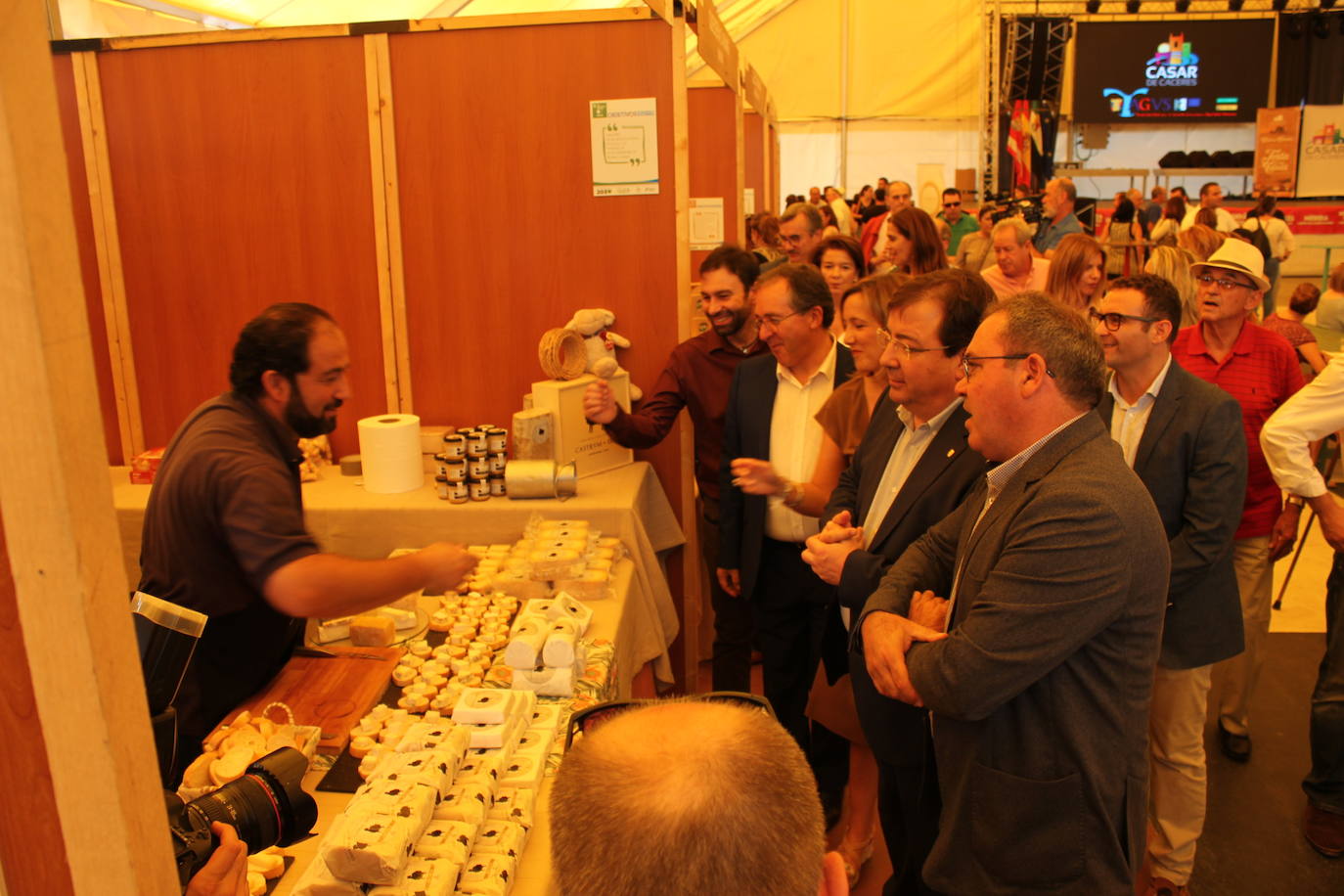 Casar de Cáceres pretende que su Feria Europea sea el evento quesero más importante del otoño en la región
