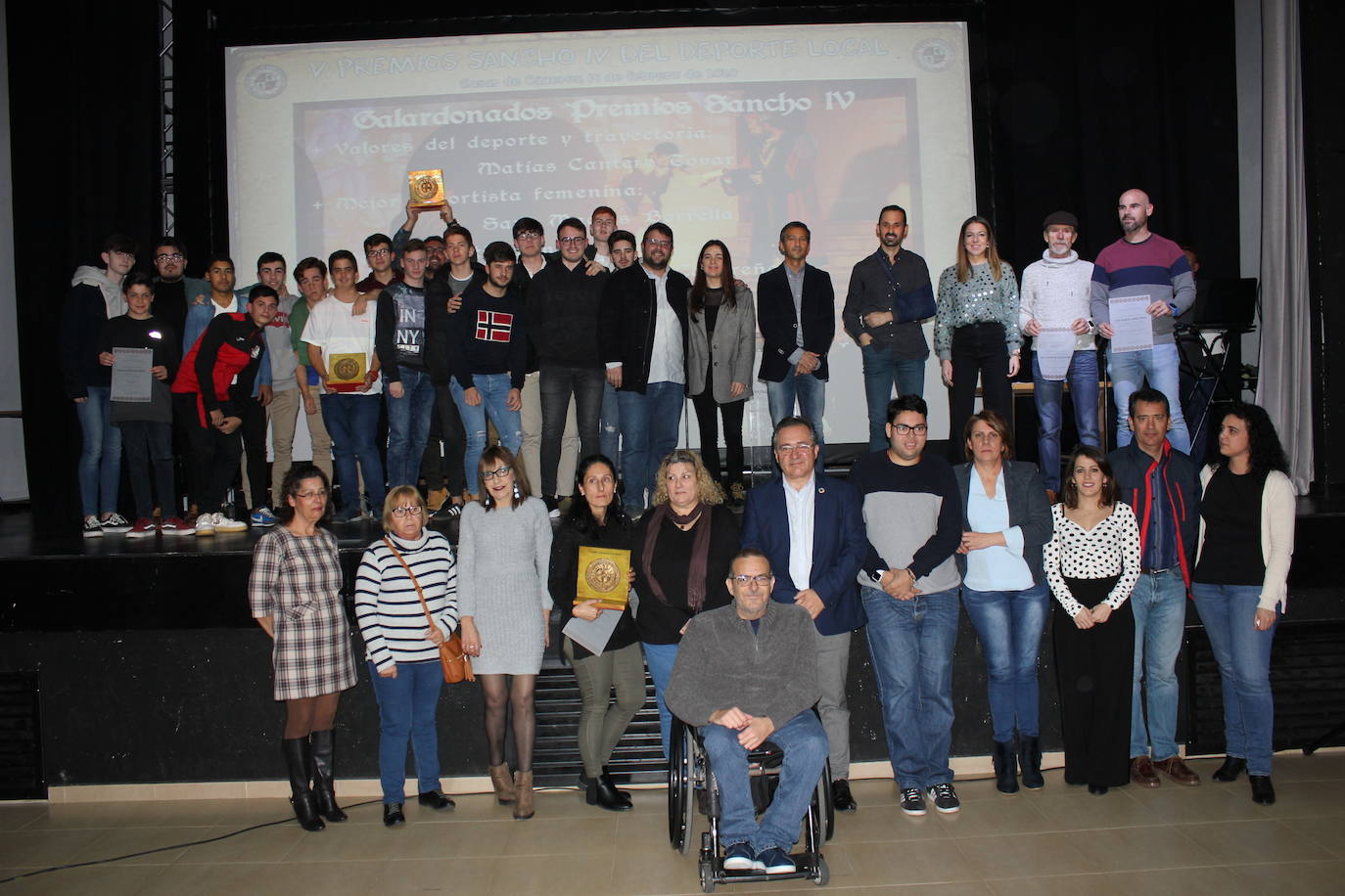 Otorgados los cinco Premios del Deporte Sancho IV