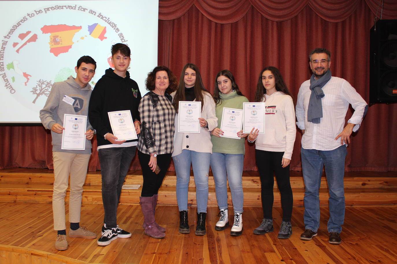El IESO mantiene su intercambio con estudiantes europeos, pero con las bajas de Italia y Portugal por el coronavirus