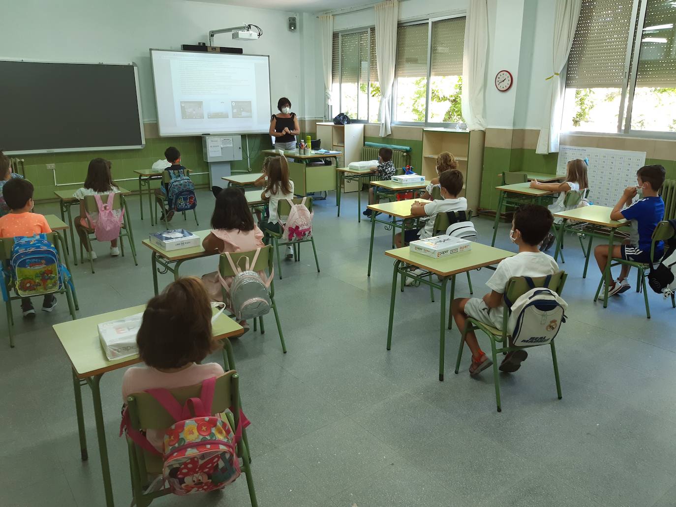 Primera jornada de la vuelta al cole superada
