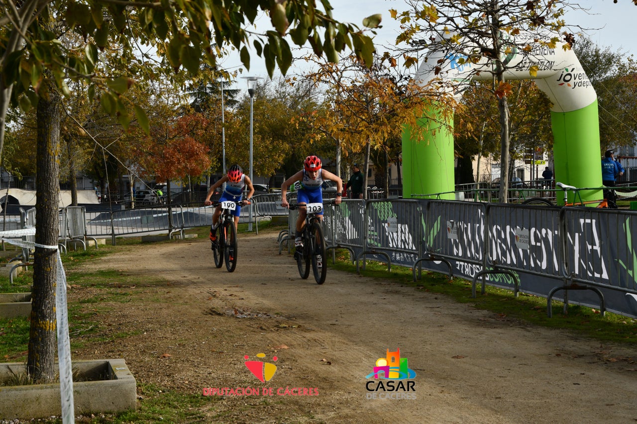 El VII Duatlón Cros Torta del Casar se celebrará en el circuito de La Charca el 25 de octubre