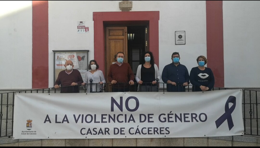 Casar de Cáceres vuelve a movilizarse para conmemorar este 25-N