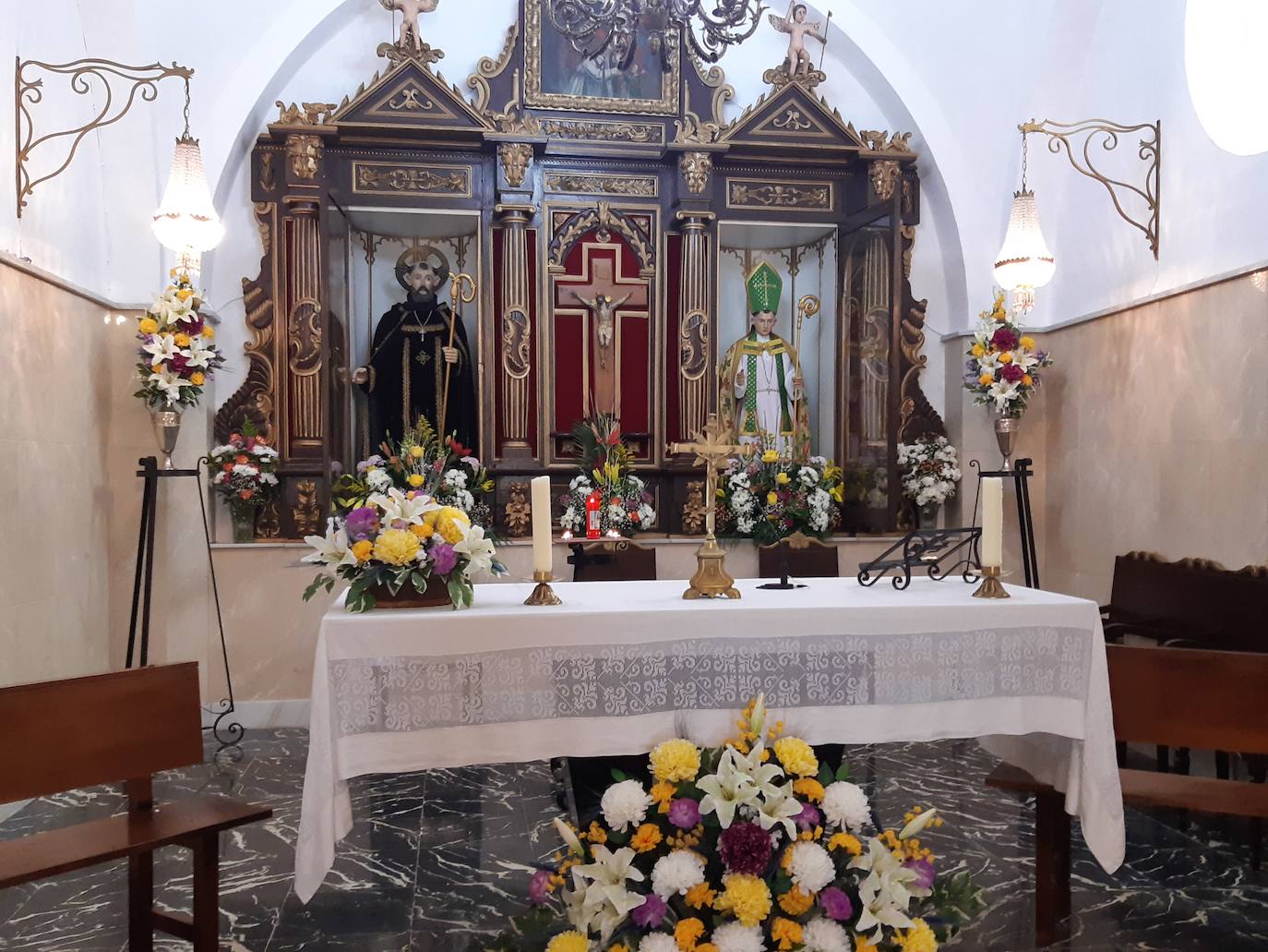La festividad de San Benito será este domingo, pero no se podrá disfrutar de una jornada campestre en el recinto de la ermita