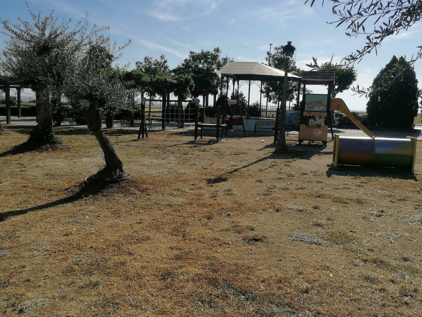 El parque de la pérgola del Paseo de Extremadura será remodelado para los adolescentes