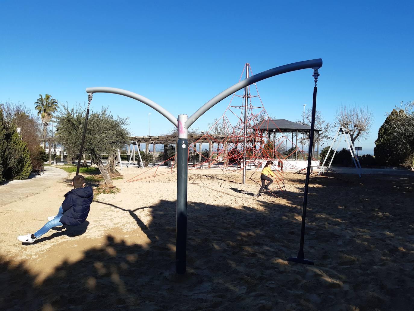 El parque de la Pérgola, listo y adaptado para el disfrute de niños de 9 a 14 años