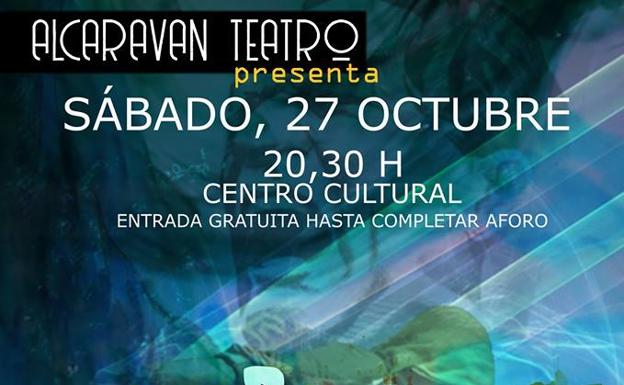 La compañía Alcaraván teatro pondrá en escena en Castuera la pieza colectiva 'Rayas en el agua'