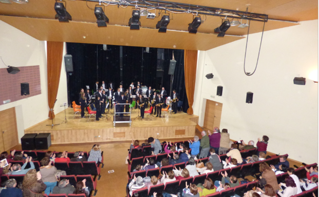La Escuela y la Banda Municipal de Música programan conciertos y audiciones por Santa Cecilia
