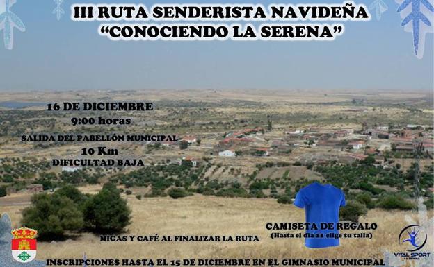 Abierta la inscripción para la ruta senderista de Navidad 'Conociendo La Serena'