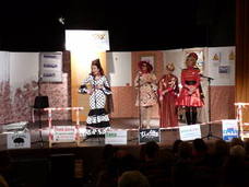 El festival de murgas llenó de humor el escenario del auditorio del Centro Cultural