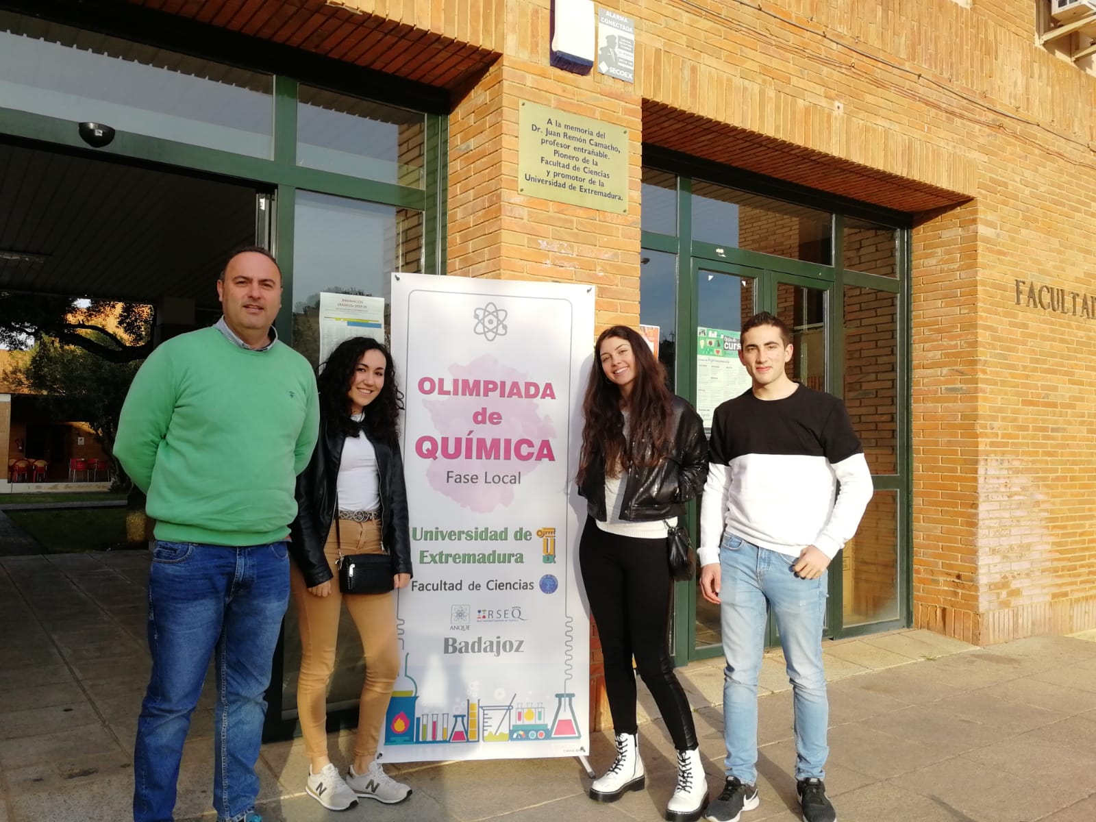 El alumno del IES Castuera, Juan José Romero Fernández, gana las Olimpiadas de Química de la Universidad de Extremadura