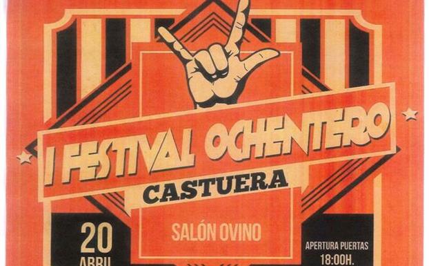 Castuera celebrará su primer festival ochentero el sábado 20 de abril