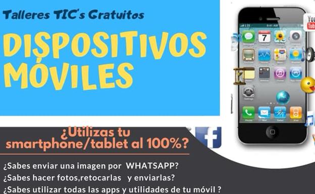 El NCC de Castuera oferta un taller gratuito sobre dispositivos móviles