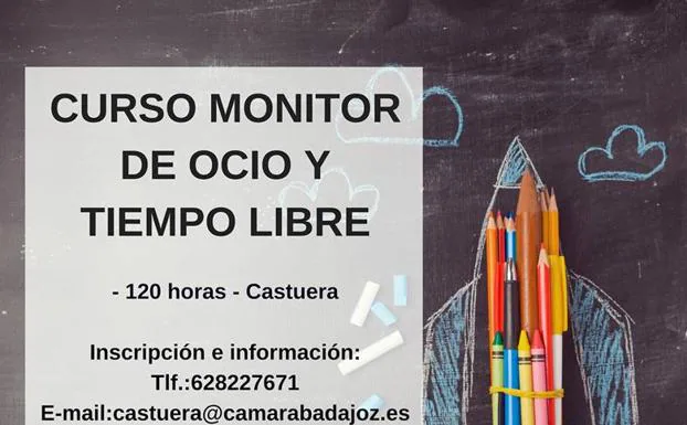 La Cámara de Comercio de Badajoz oferta un curso de 'Monitor de Ocio y Tiempo Libre'
