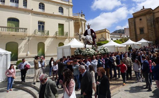 La procesión de La Borriquita /F. VÁZQUEZ