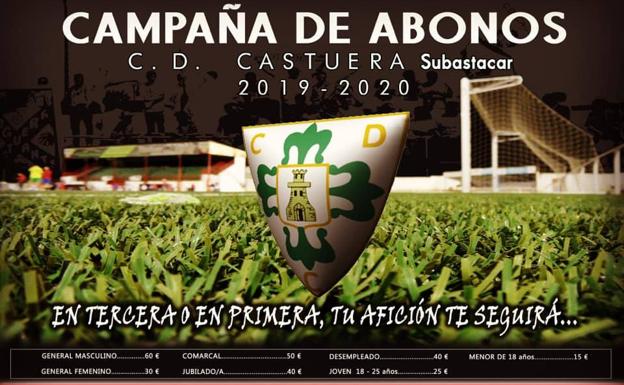 El CD Castuera lanza una campaña bajo el lema «En tercera o en primera tu afición te seguirá»