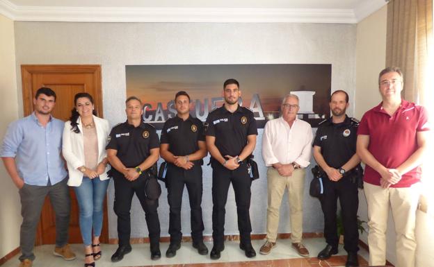 Tres nuevos agentes de Policía Local tomaron posesión de su cargo el pasado viernes