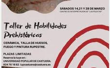La Universidad Popular organiza un ciclo de talleres sobre 'Habilidades Prehistóricas'