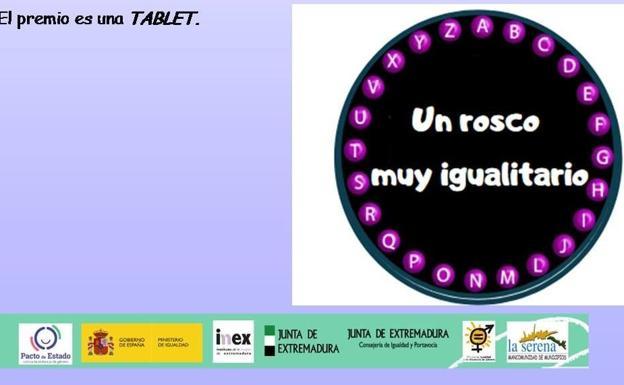 La oficina de Igualdad de la Mancomunidad organiza el concurso 'Un rosco muy igualitario'