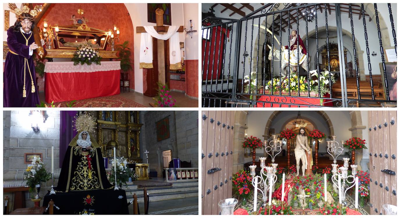 Castuera celebra la Semana Santa sin procesiones, pero luciendo sus pasos