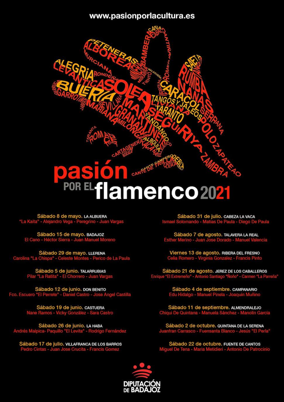 La Diputación incluye a Castuera en el circuito 'Pasión por el Flamenco'