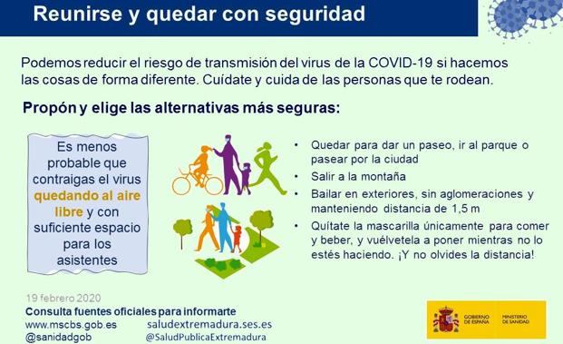 El domingo 2 de mayo no se registró ningún nuevo caso positivo por Covid-19 en el Área de Salud de Don Benito-Villanueva