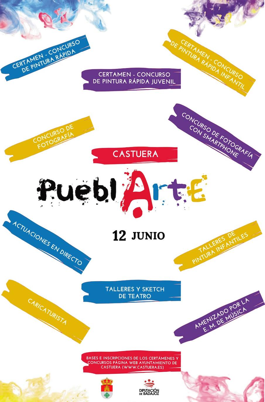 El programa 'Pueblarte' de la Diputación de Badajoz recalará en Castuera el sábado 12 de junio