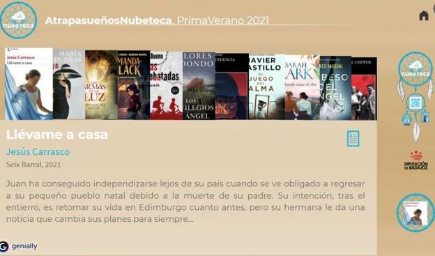 La Biblioteca Municipal presenta la nueva campaña de novedades de Nubeteca 'Atrapasueños. Primavera Verano 2021'