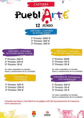 Ampliado el plazo para inscribirse en los concursos de la jornada cultural 'Pueblarte'