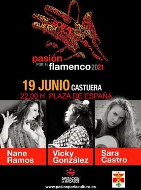 El circuito 'Pasión por el Flamenco' de la Diputación recala en Castuera este sábado 19 de junio