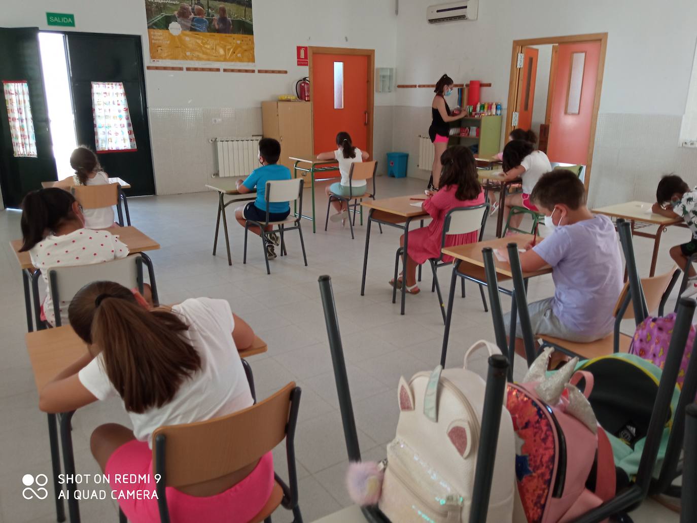 23 menores de la localidad participan en el programa estival «espacio educativo saludable»