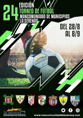 Presentado el cartel del XXIV Trofeo de Fútbol Mancomunidad de La Serena