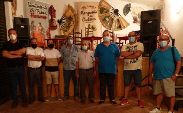 La Peña Flamenca 'Manzanito de Castuera' estrena junta directiva con Benito Fernández como presidente