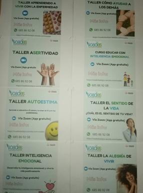 Voades Badajoz oferta 8 nuevos cursos y talleres