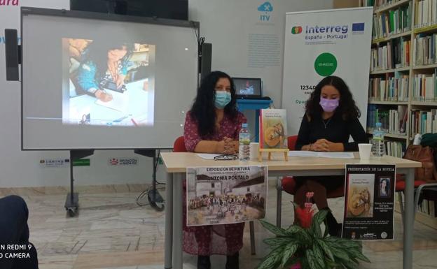 La escritora extremeña Antonia Portalo presenta 'Las palabras calladas' en la biblioteca de Castuera