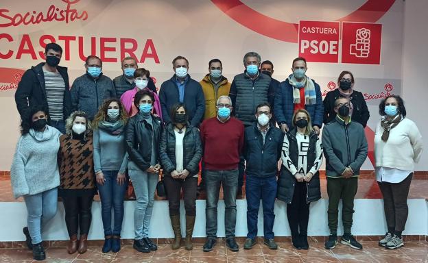 La agrupación local del PSOE renueva su Comité Ejecutivo y reelige a Francisco Martos como secretario general