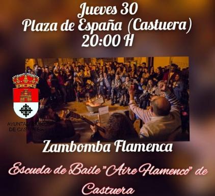 La Zambomba Flamenca de la escuela de baile 'Aire Flamenco' será esta noche