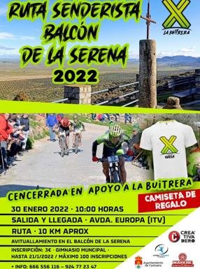 Abiertas las inscripciones para la Ruta Senderista 'Balcón de La Serena 2022'