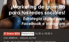 El CID Serena-Vegas Altas oferta un curso gratuito sobre 'Estrategia digital para Facebook e Instagram'